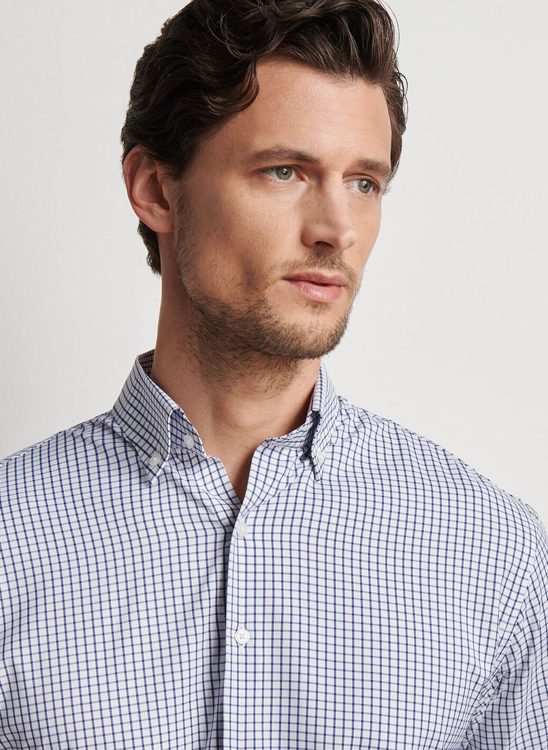 Peter Millar Hanford Performance Twill Sport Shirt