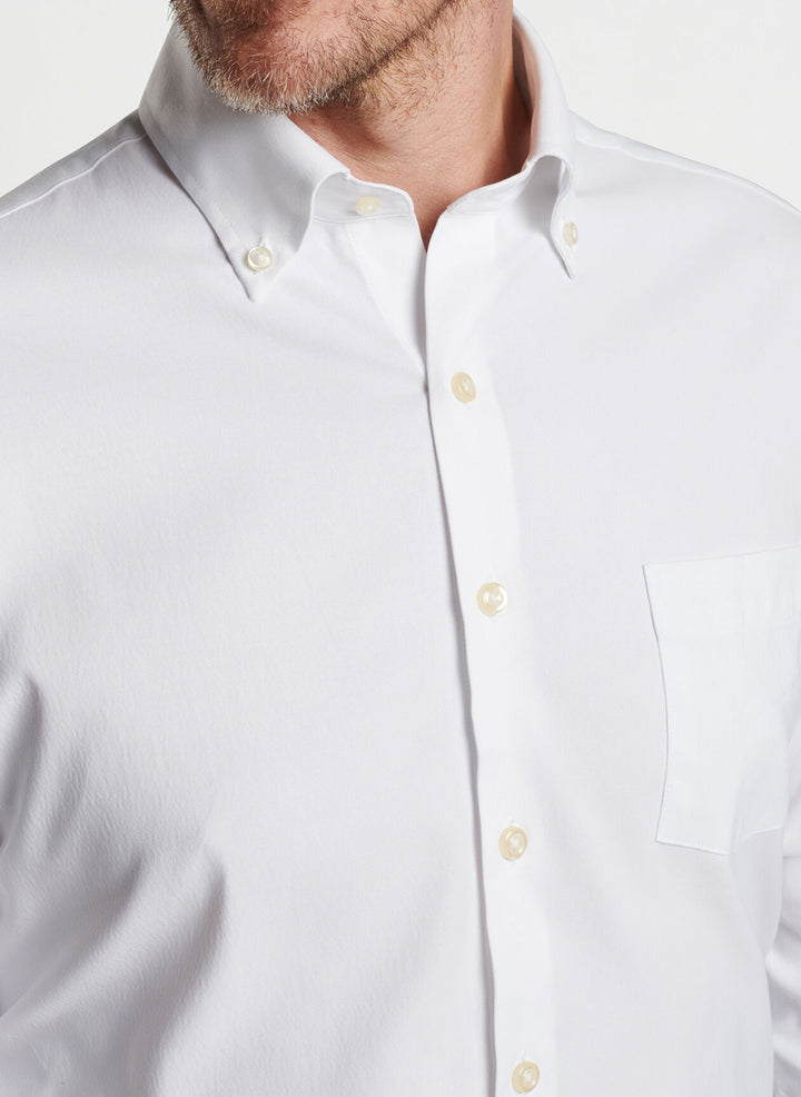 Peter Millar Collins Performance Oxford Sport Shirt