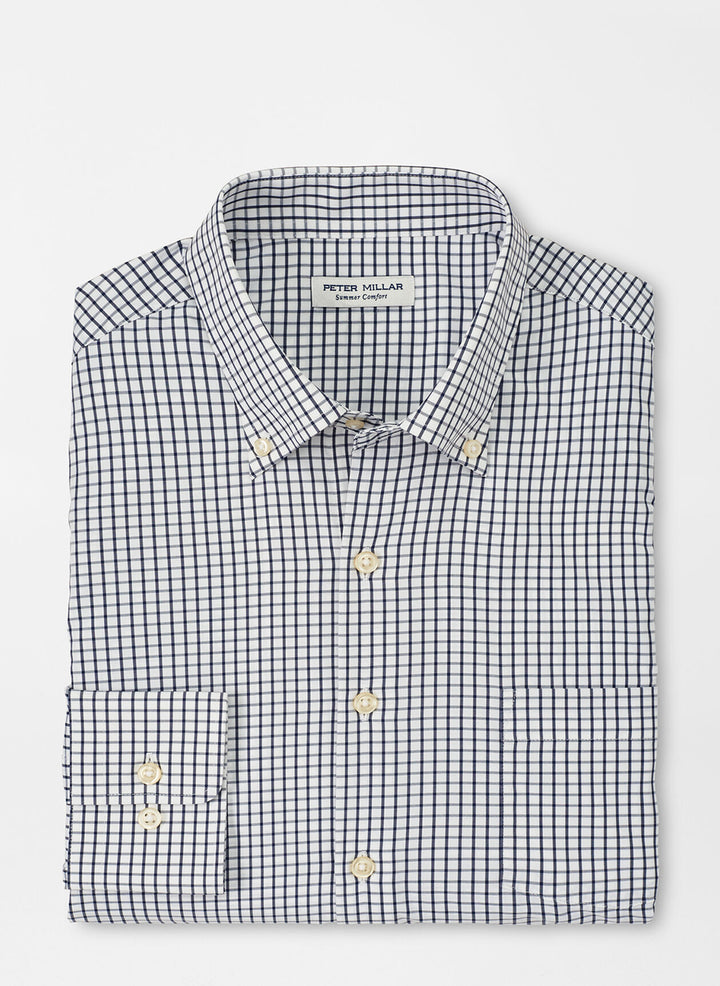 Peter Millar Hanford Performance Twill Sport Shirt