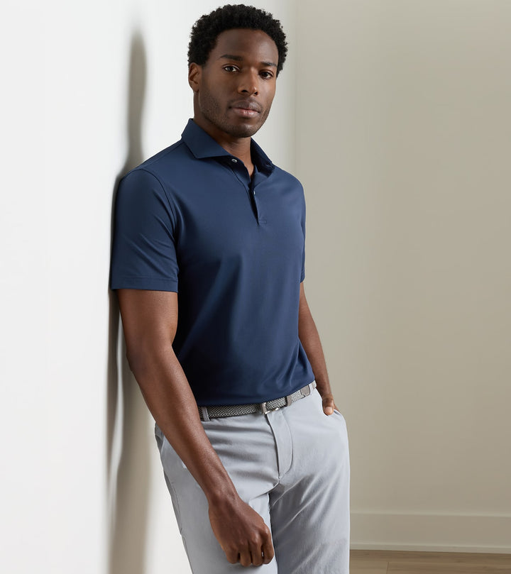 Soul Performance Mesh Polo | Navy