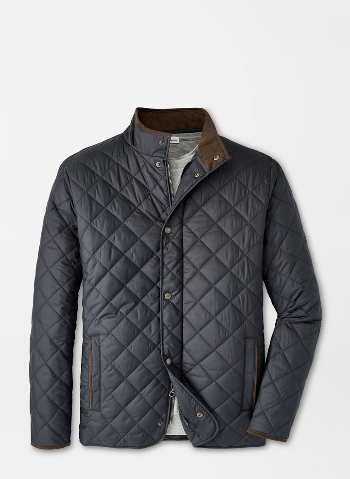 Peter Millar Suffolk Quilted Travel Coat