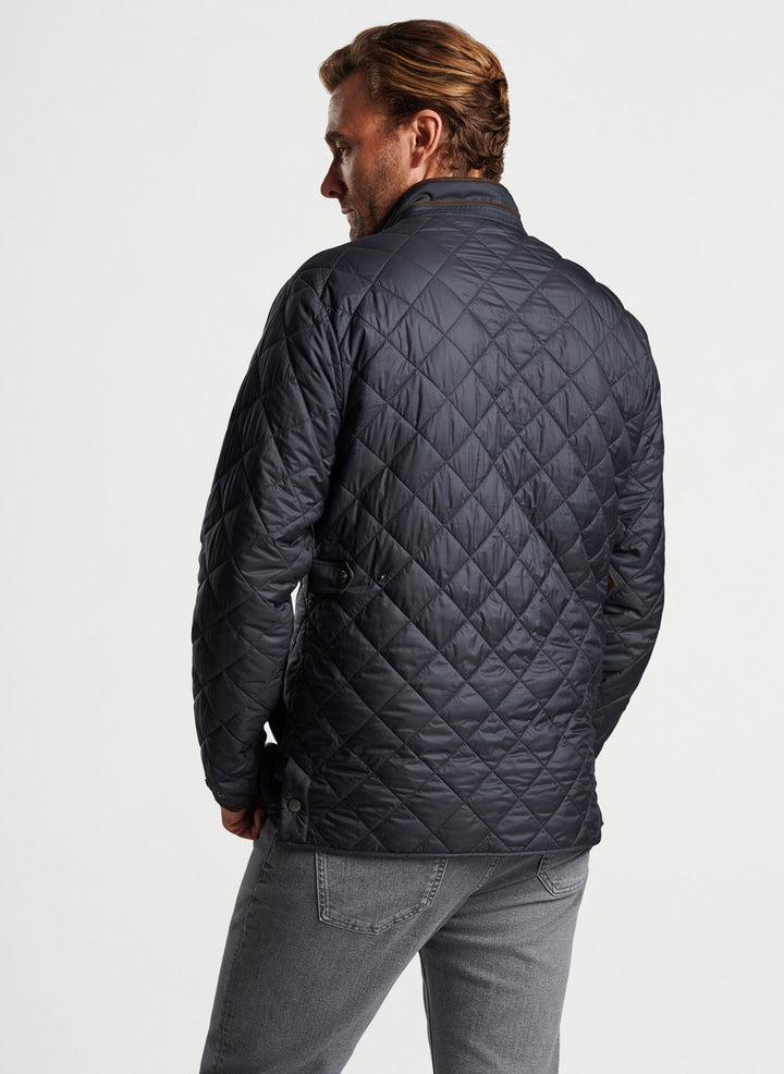 Peter Millar Suffolk Quilted Travel Coat