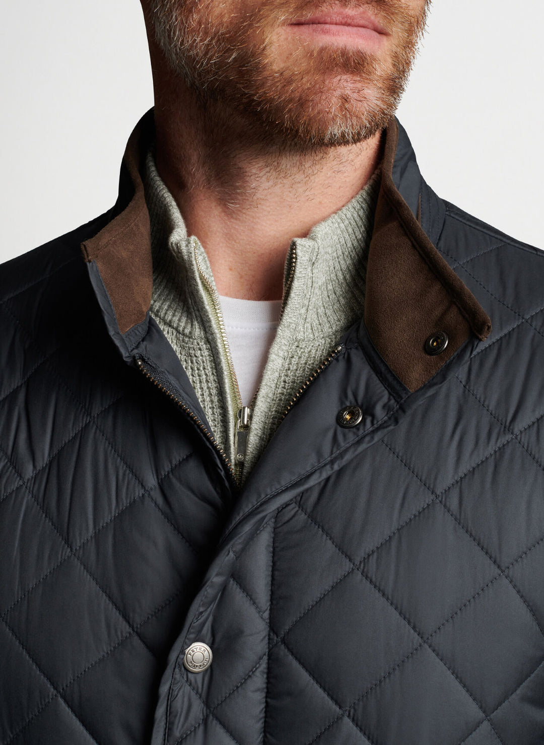 Peter Millar Suffolk Quilted Travel Coat