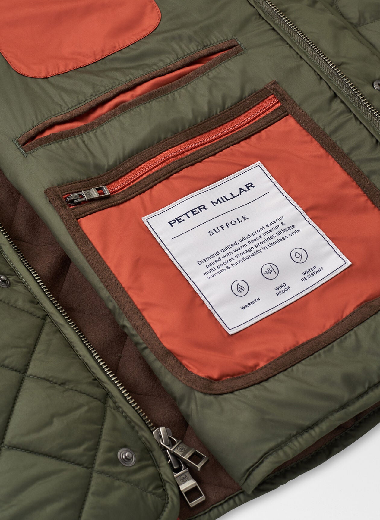 Peter Millar Suffolk Quilted Travel Coat
