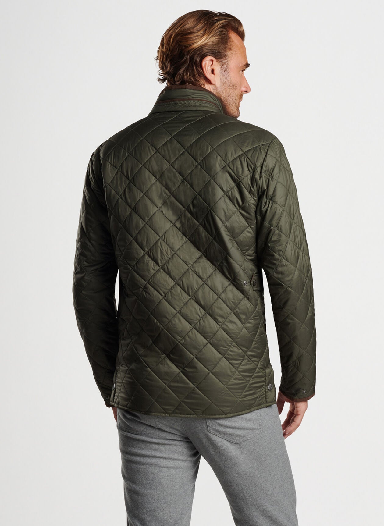 Peter Millar Suffolk Quilted Travel Coat