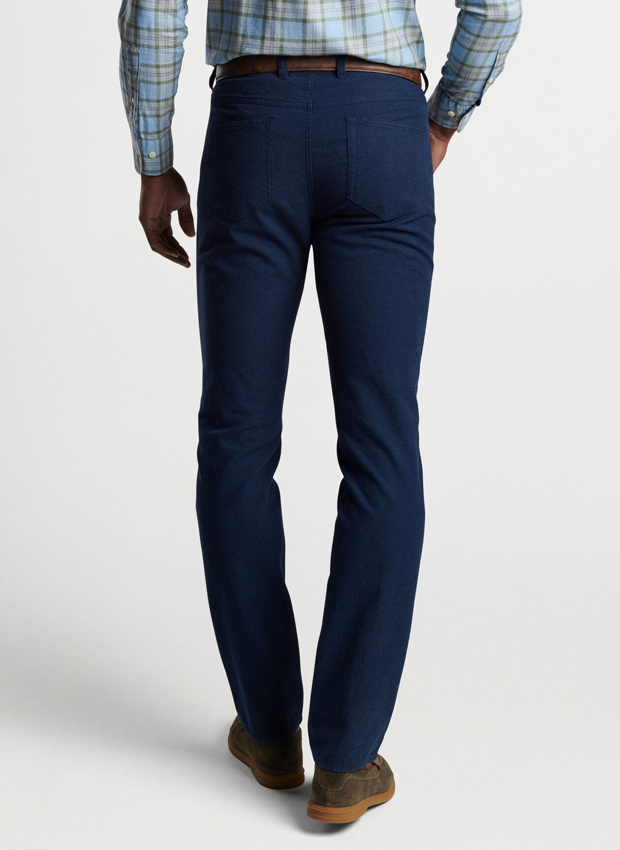 Peter Millar Mountainside Flannel Five-Pocket Pant