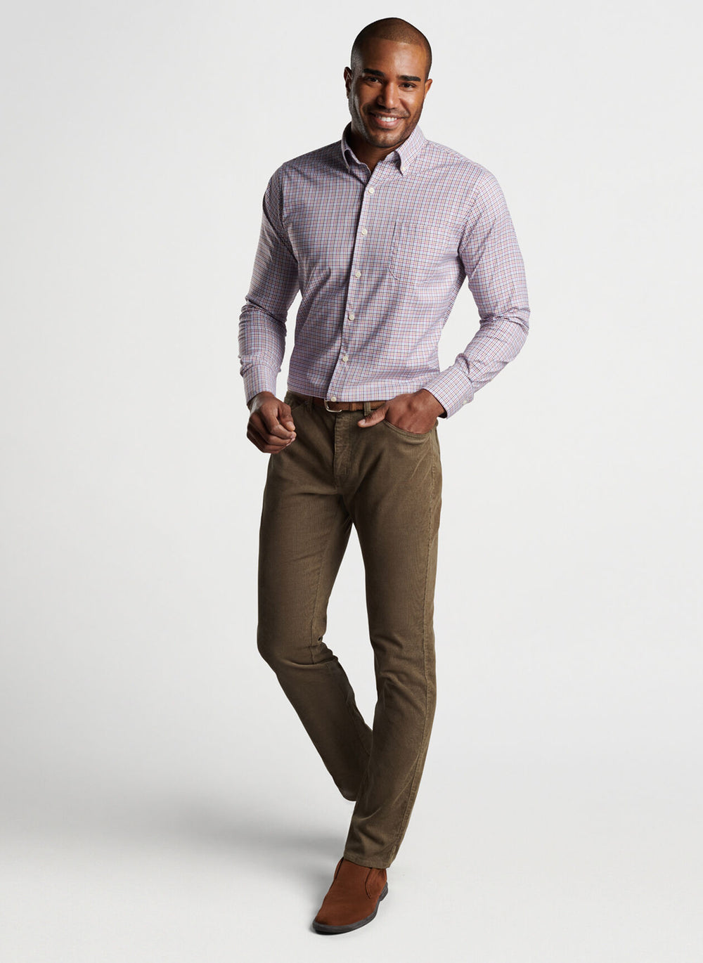 Peter Millar Superior Soft Corduroy Five-Pocket Pant