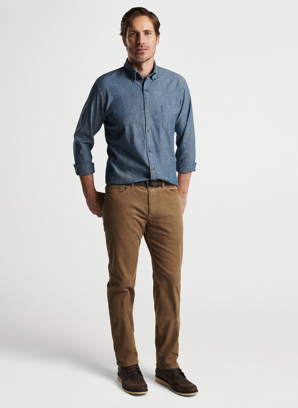 Peter Millar Superior Soft Corduroy Five-Pocket Pant