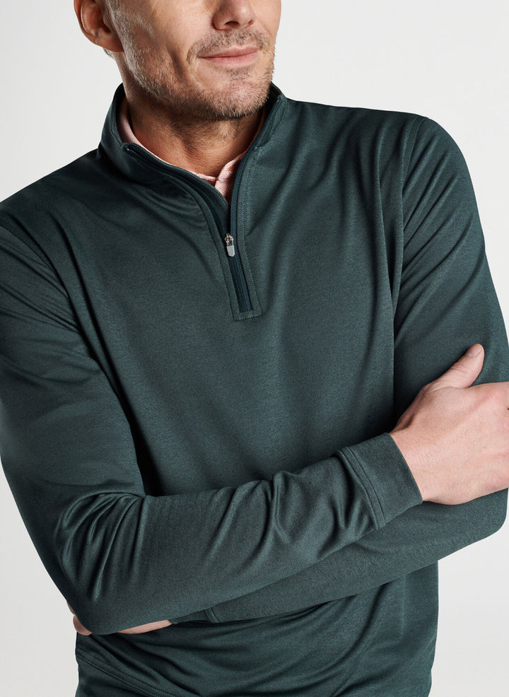 Peter Millar Perth Melange Performance Quarter-Zip