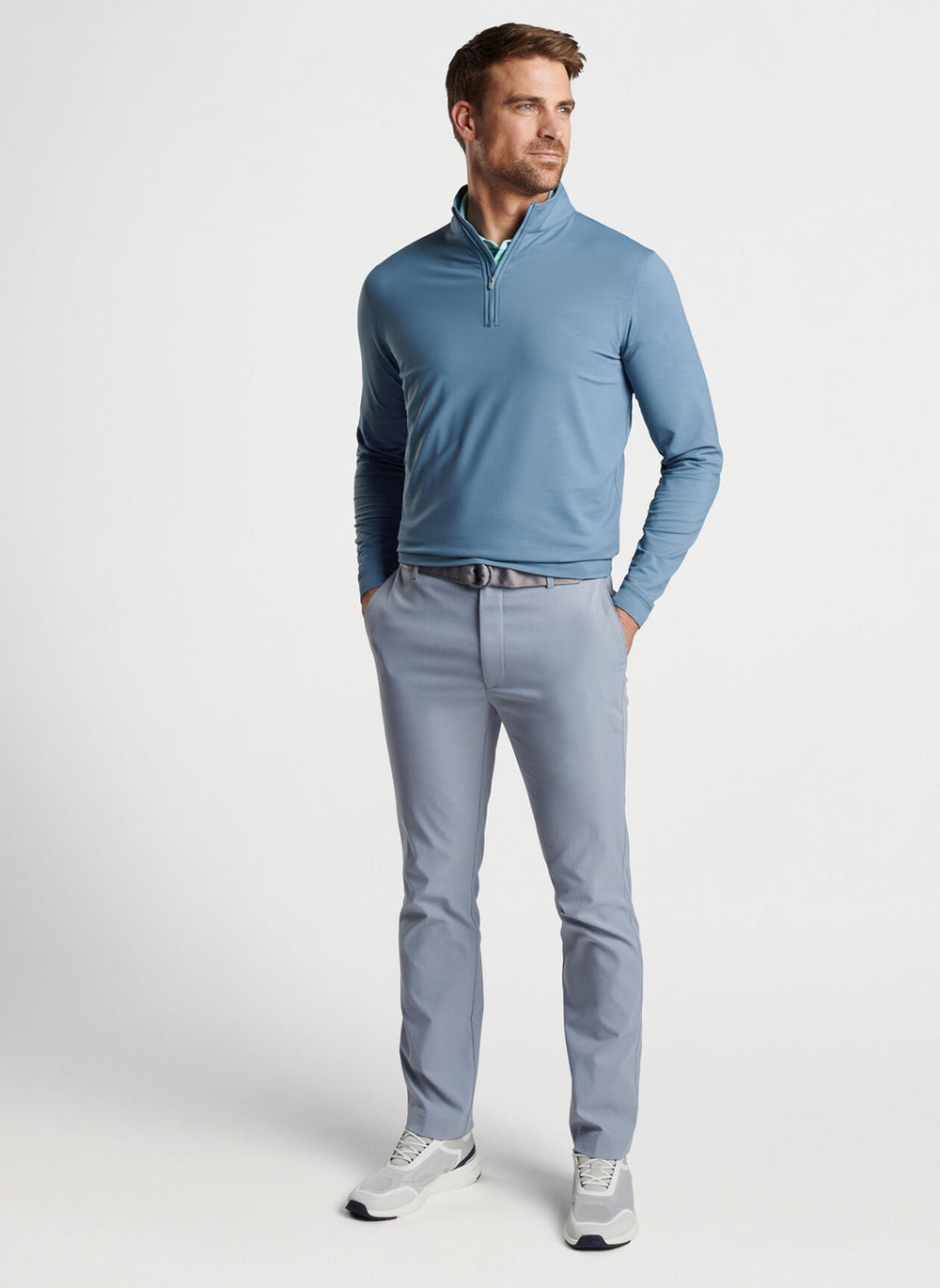 Peter Millar Perth Camo Performance Quarter-Zip