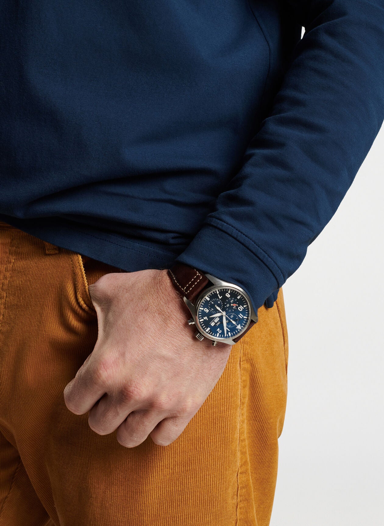 Peter Millar Lava Wash Long-Sleeve Polo