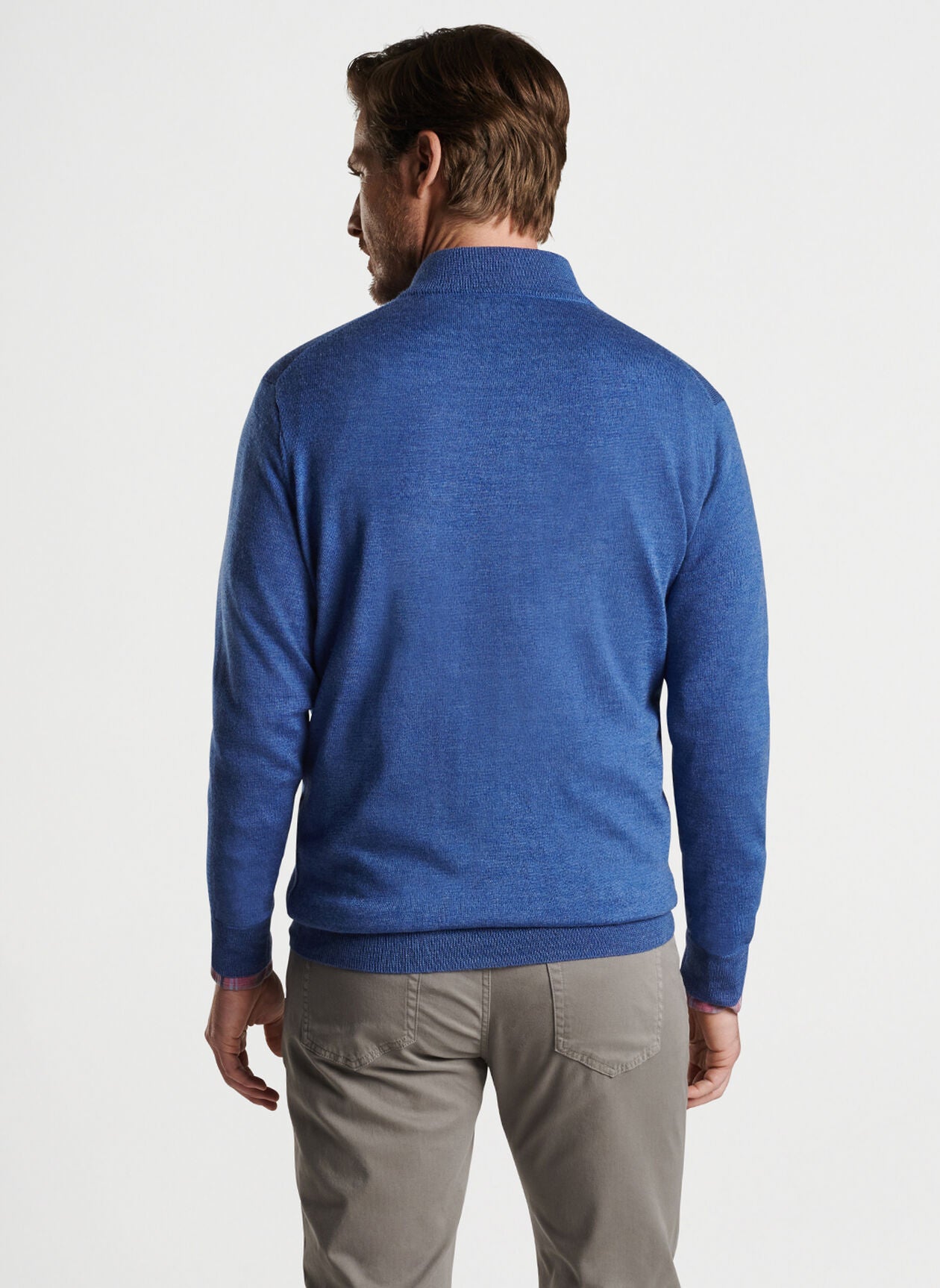 Peter Millar Autumn Crest Quarter-Zip Sweater