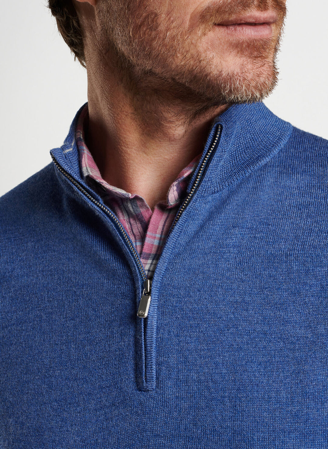 Peter Millar Autumn Crest Quarter-Zip Sweater