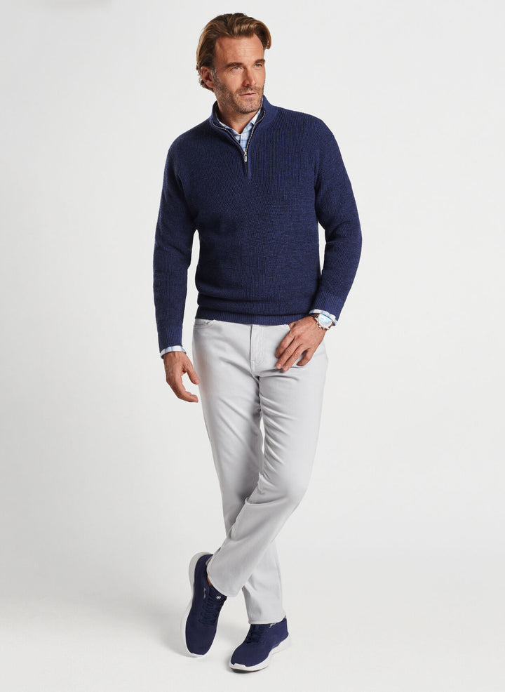 Peter Millar Kitts Twisted Quarter-Zip