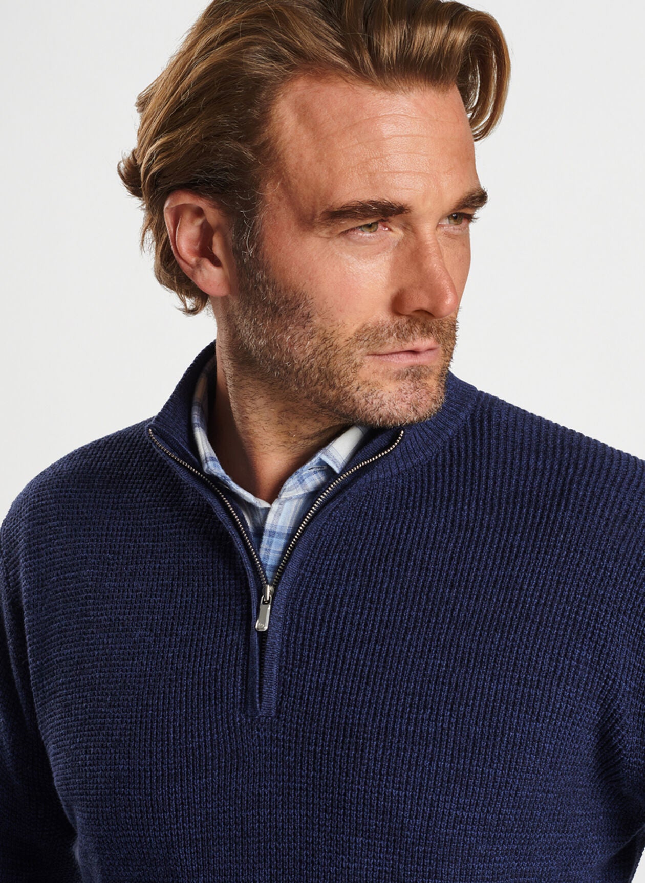 Peter Millar Kitts Twisted Quarter-Zip