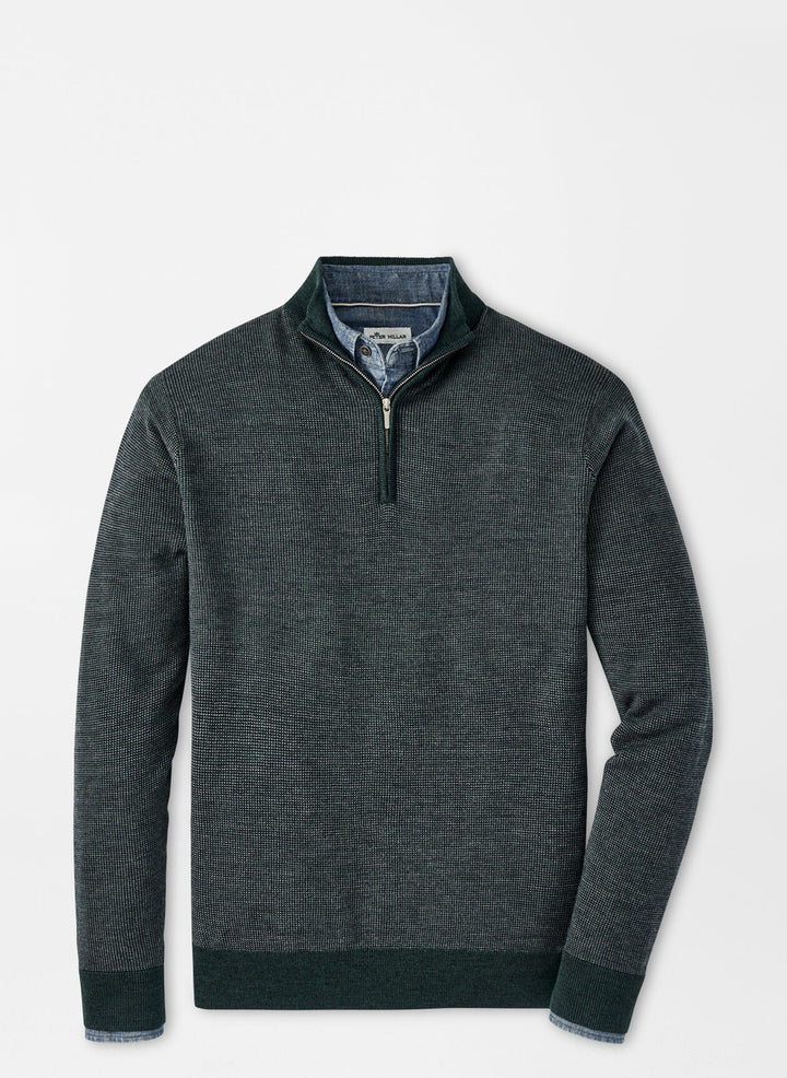 Peter Millar Breaker Birdseye Quarter-Zip