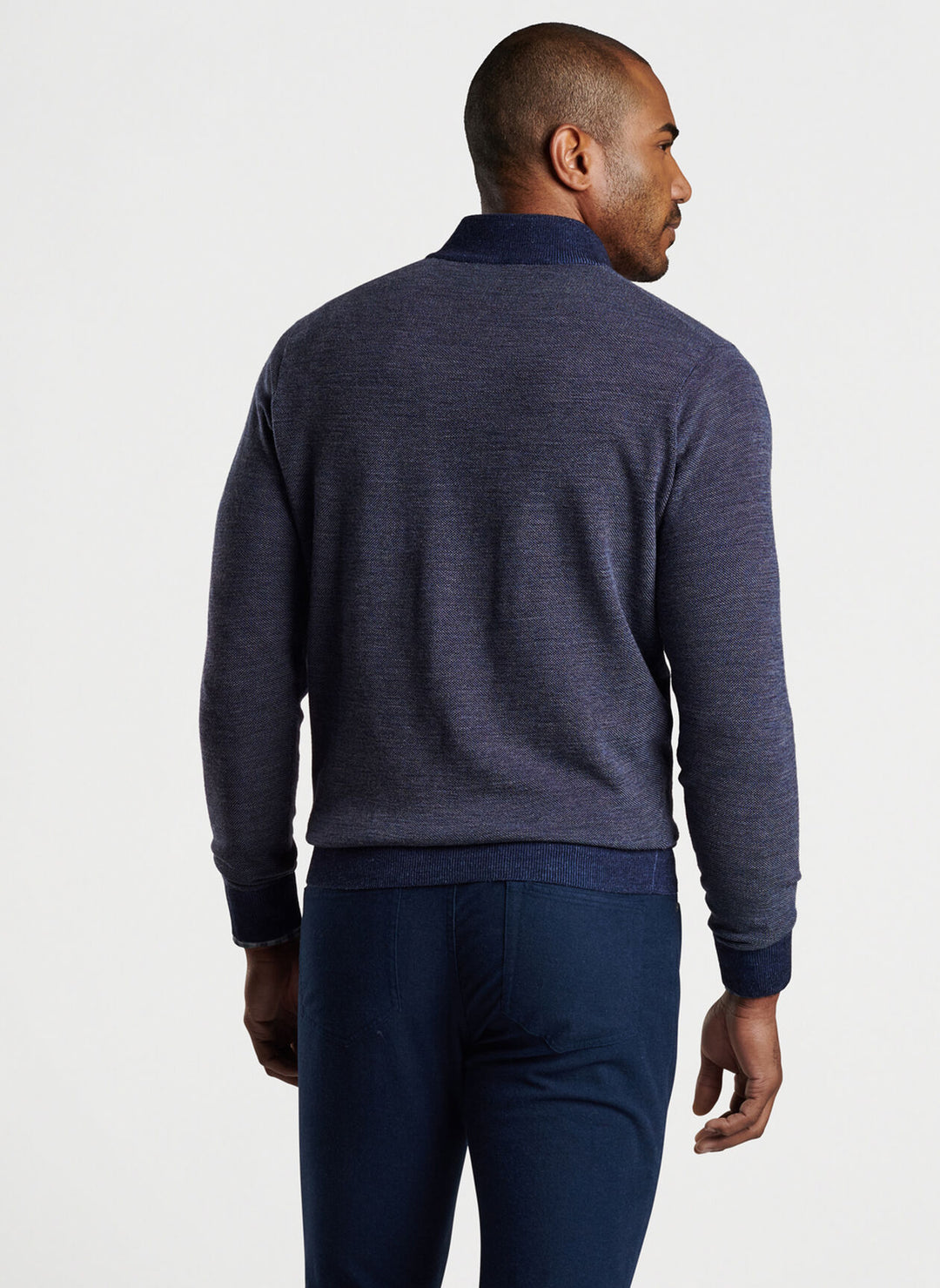 Peter Millar Breaker Birdseye Quarter-Zip