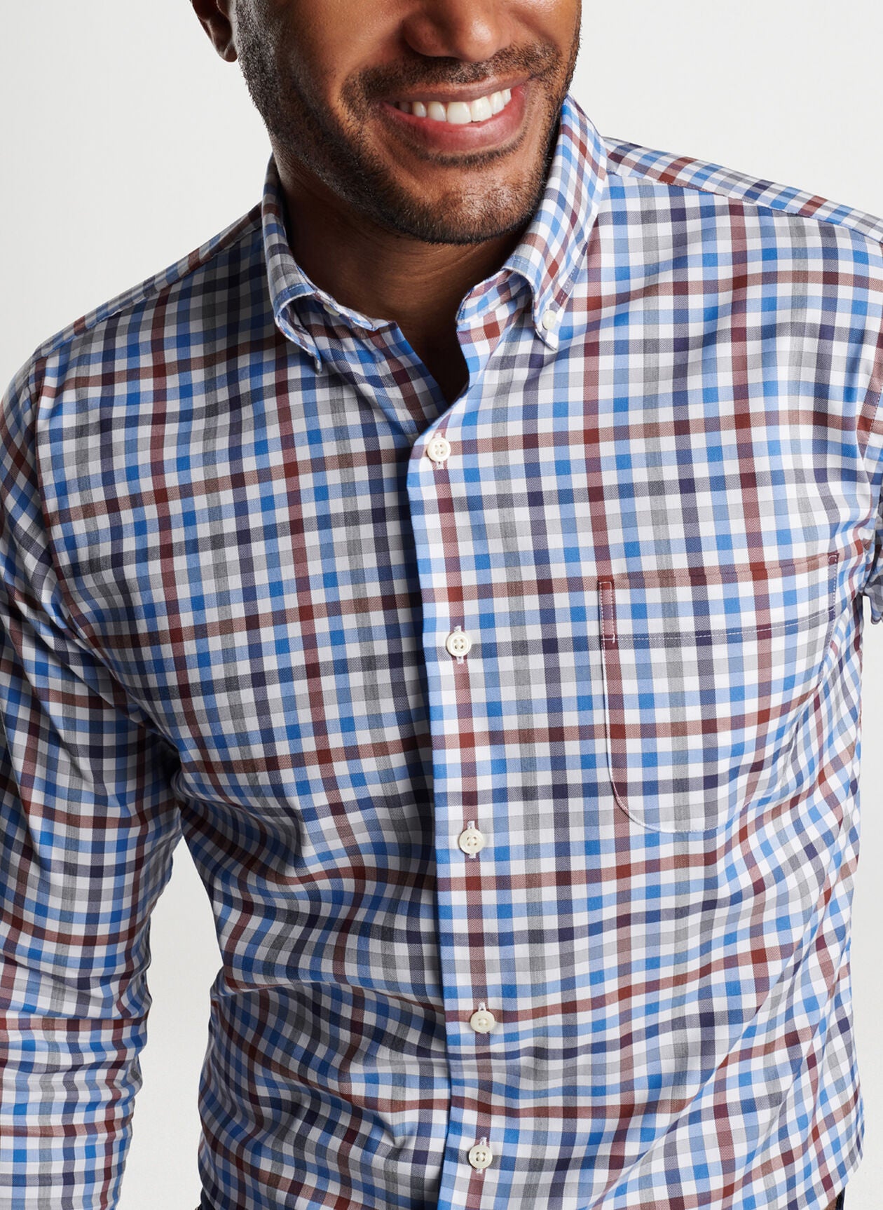 Peter Millar Orin Cotton-Stretch Sport Shirt