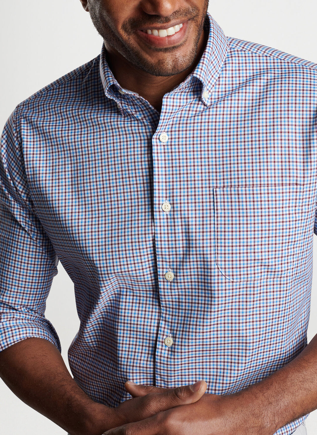 Peter Millar Selby Cotton-Stretch Sport Shirt