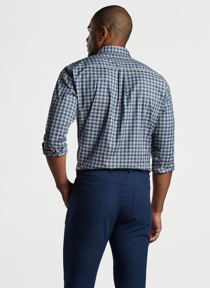 Peter Millar Becket Cotton-Stretch Sport Shirt