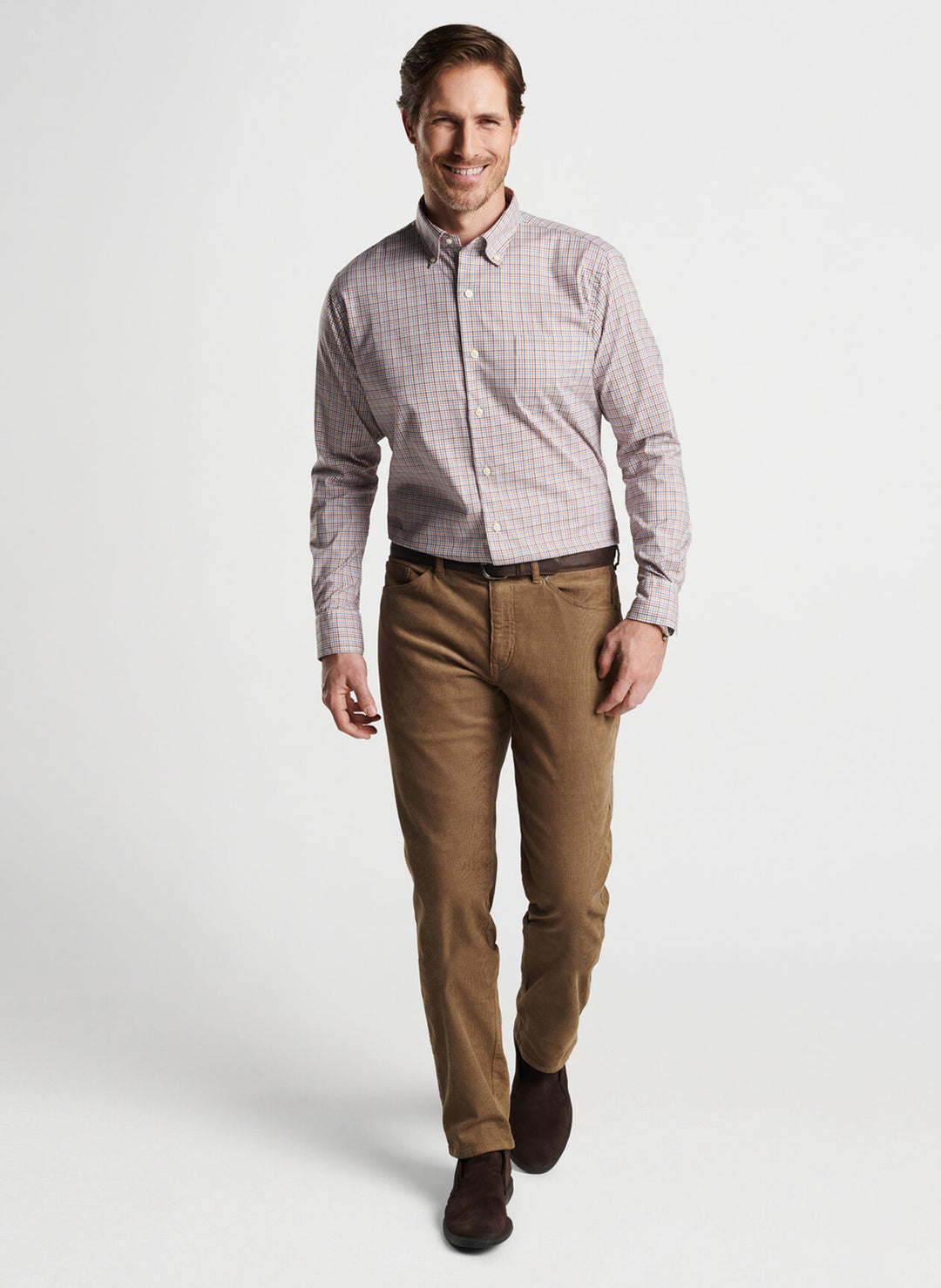 Peter Millar Market Cotton-Stretch Sport Shirt