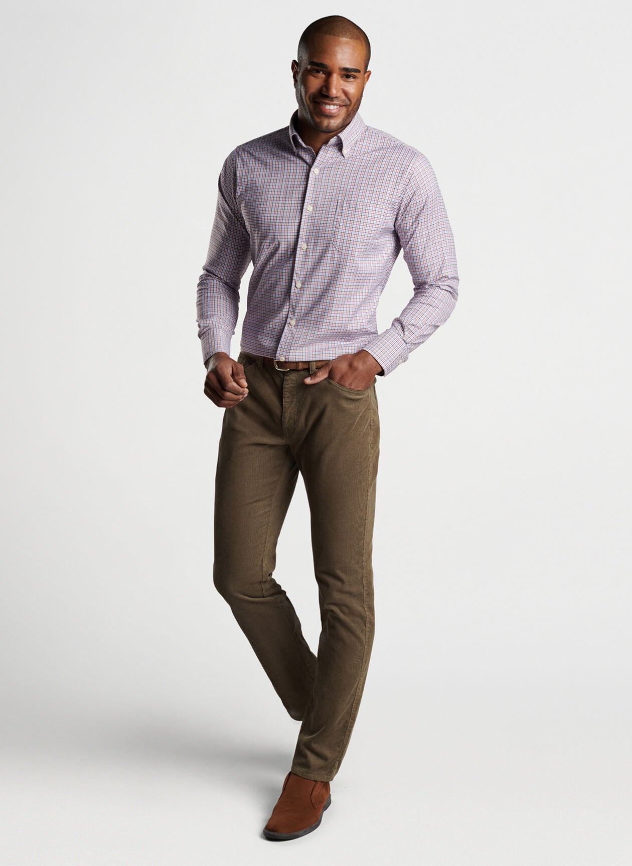 Peter Millar Market Cotton-Stretch Sport Shirt