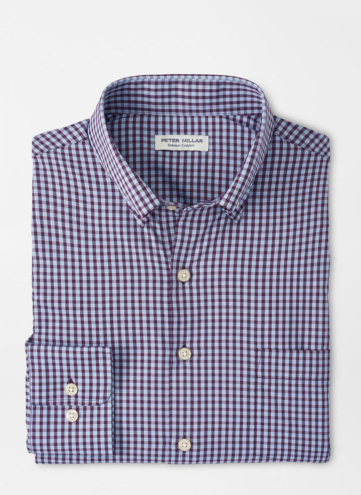 Peter Millar Geary Performance Twill Sport Shirt