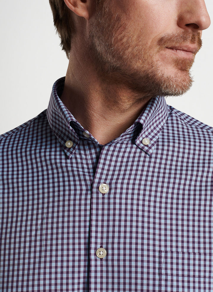 Peter Millar Geary Performance Twill Sport Shirt