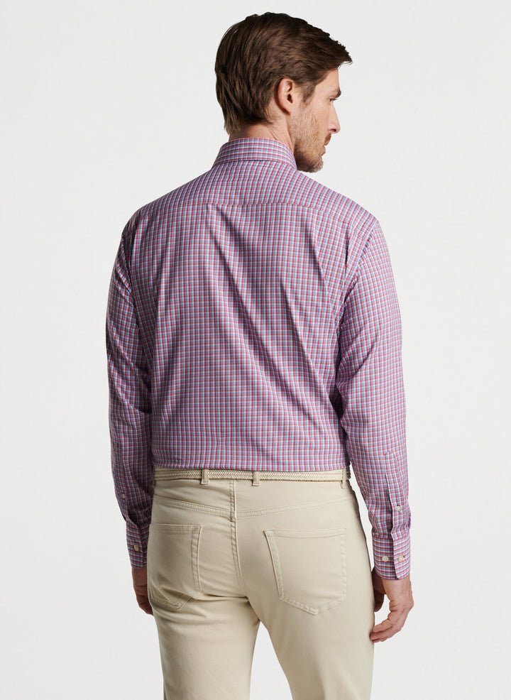 Peter Millar Ashbury Performance Twill Sport Shirt