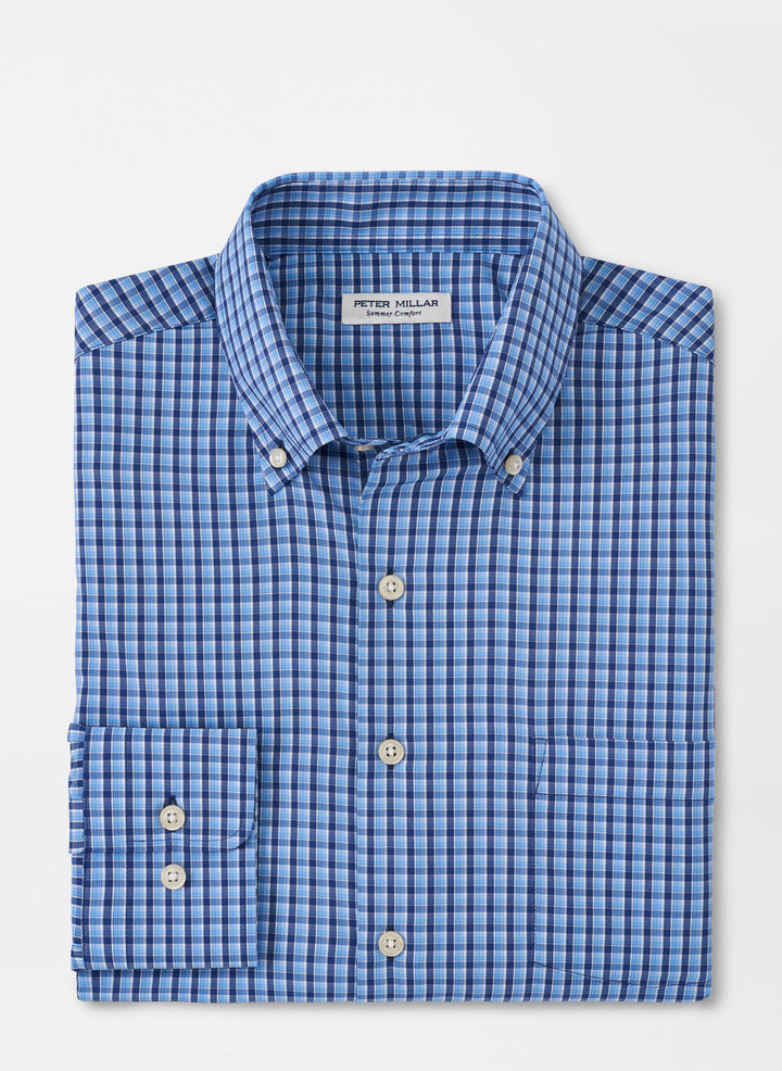 Peter Millar Ashbury Performance Twill Sport Shirt