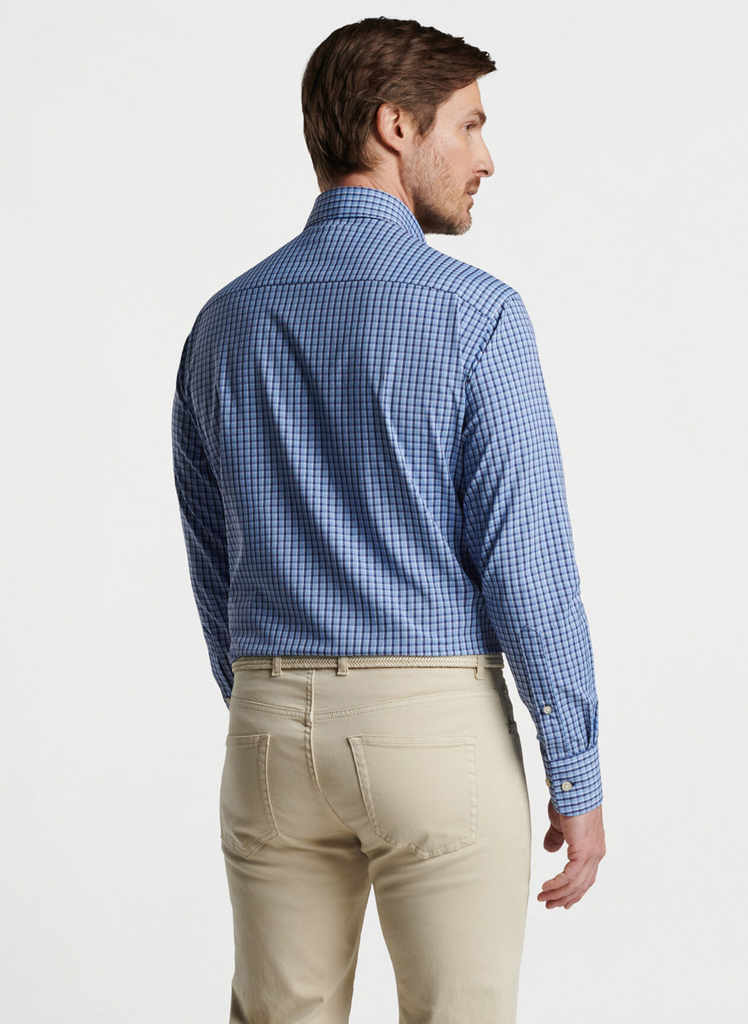 Peter Millar Ashbury Performance Twill Sport Shirt