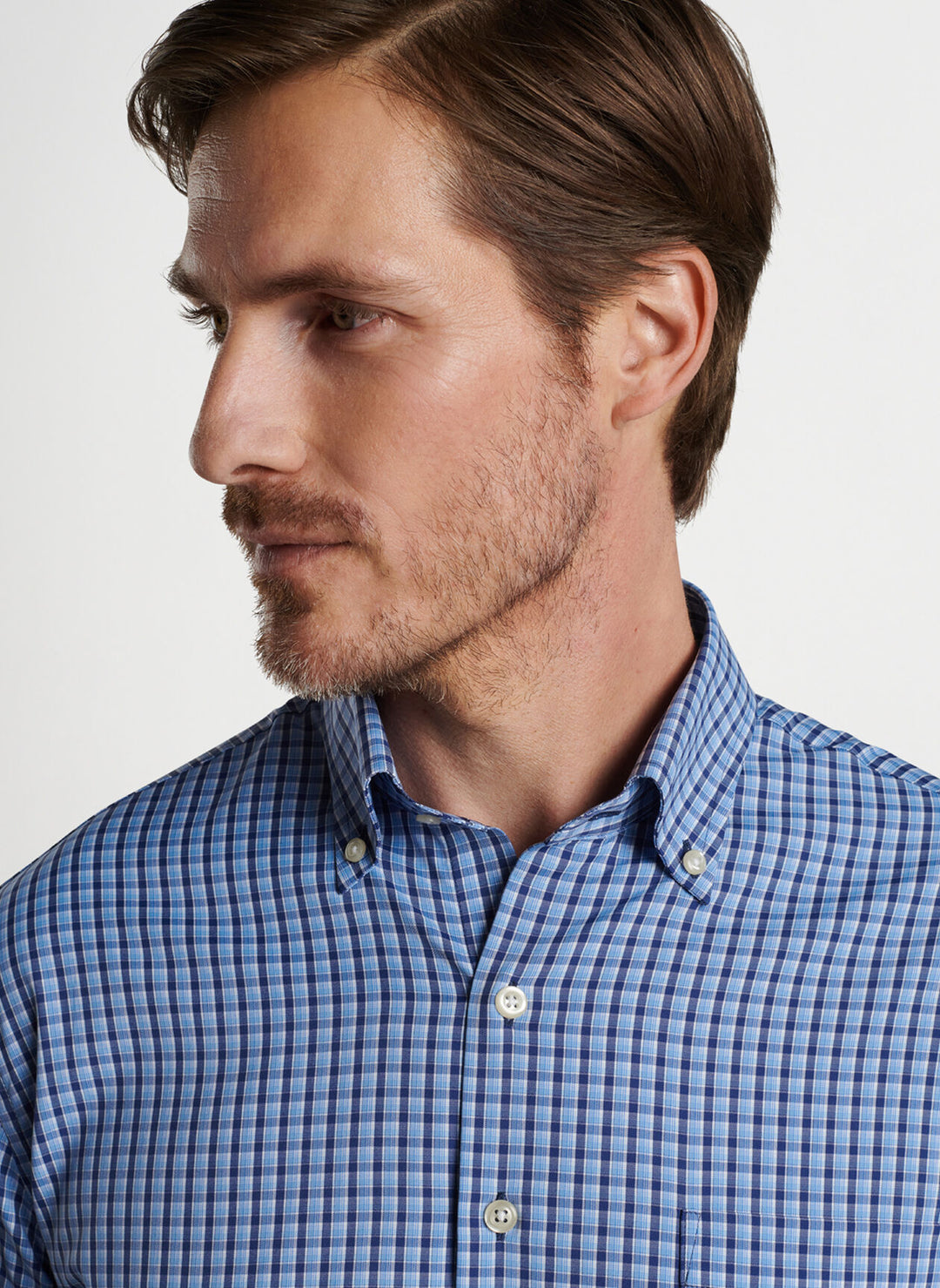 Peter Millar Ashbury Performance Twill Sport Shirt