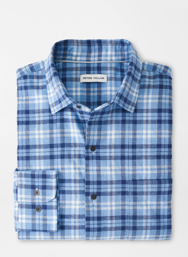 Peter Millar Stone Lake Cotton Sport Shirt