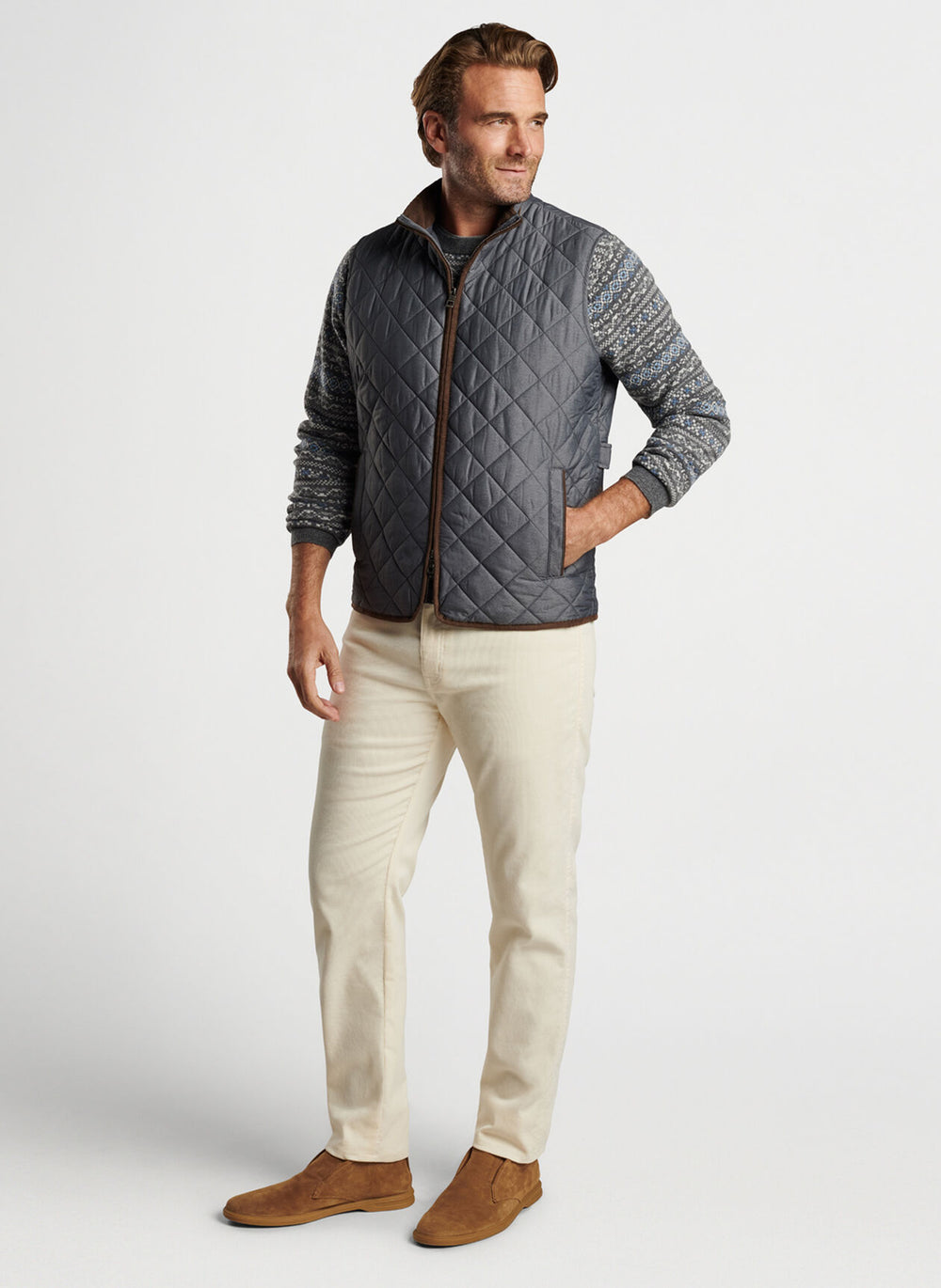 Peter Millar Essex Quilted Travel Vest