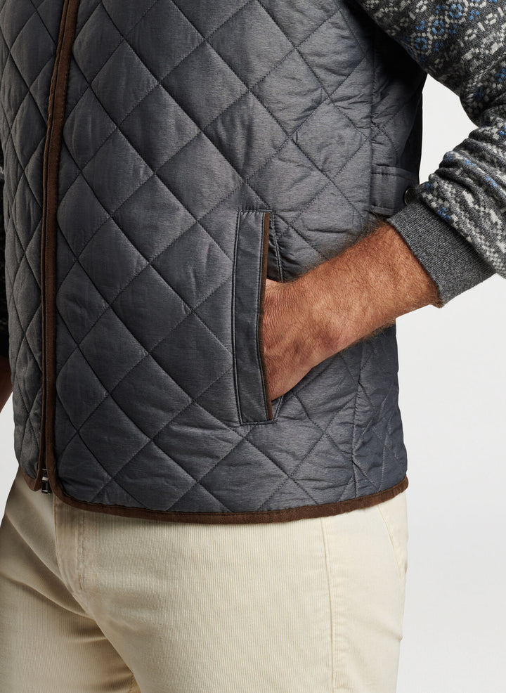 Peter Millar Essex Quilted Travel Vest