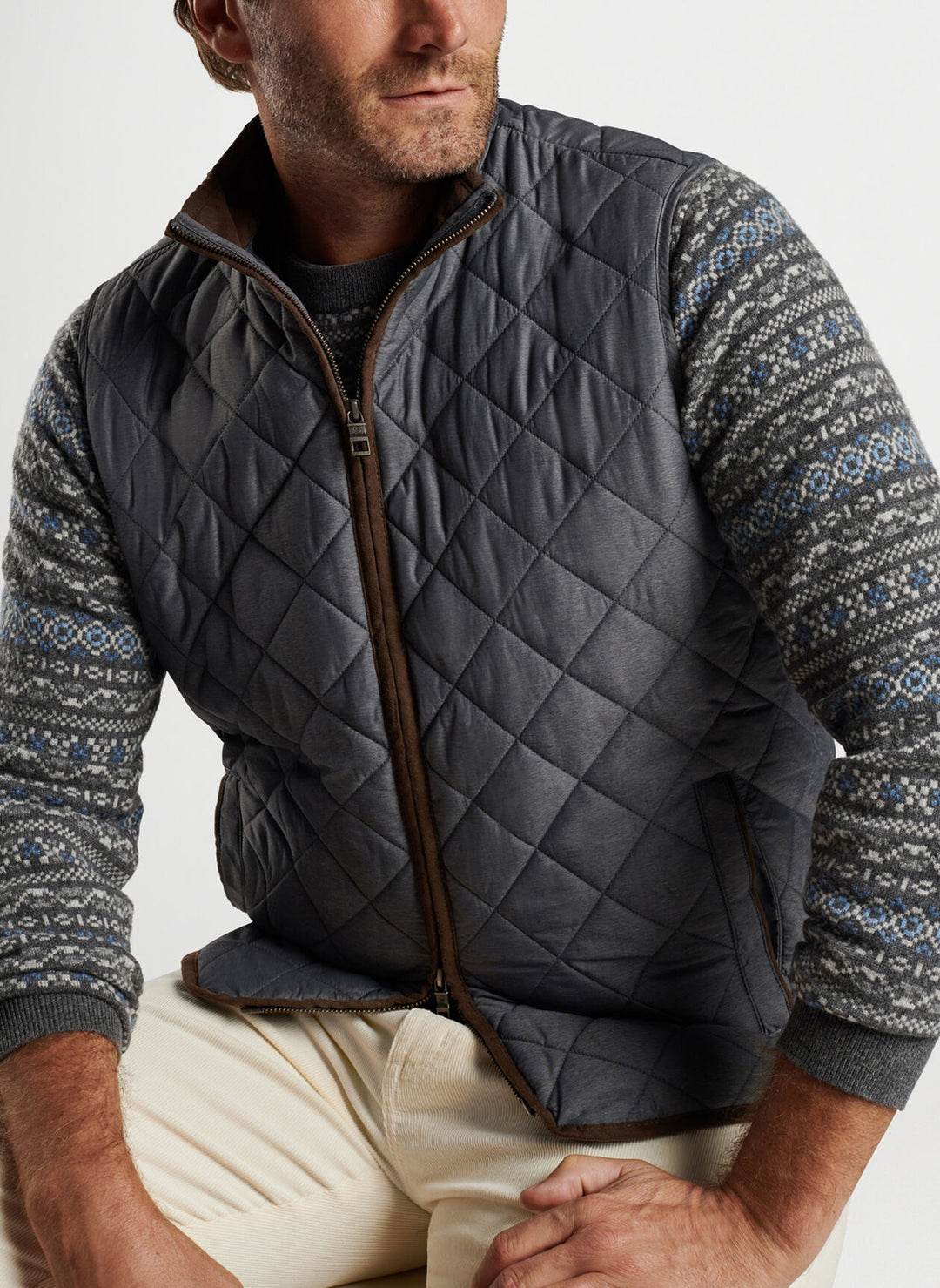 Peter Millar Essex Quilted Travel Vest