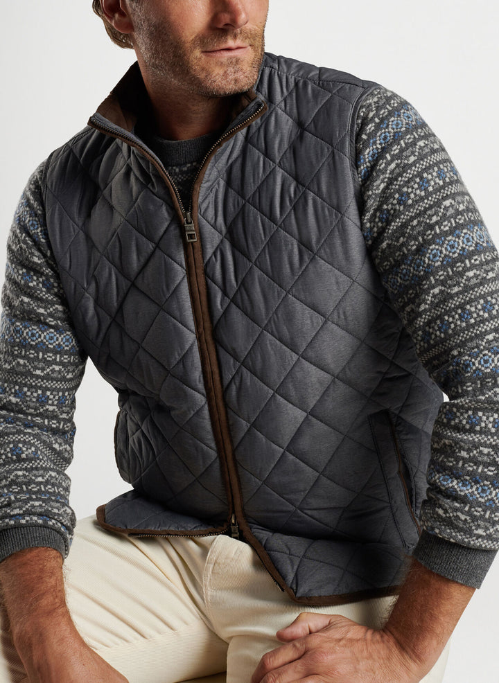 Peter Millar Essex Quilted Travel Vest