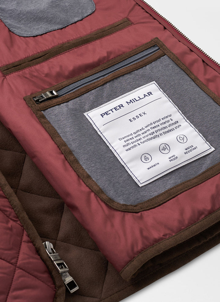 Peter Millar Essex Quilted Travel Vest