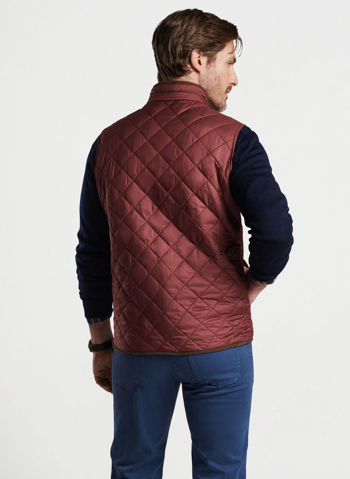 Peter Millar Essex Quilted Travel Vest