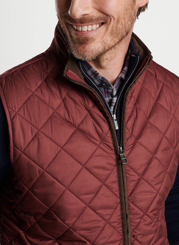 Peter Millar Essex Quilted Travel Vest