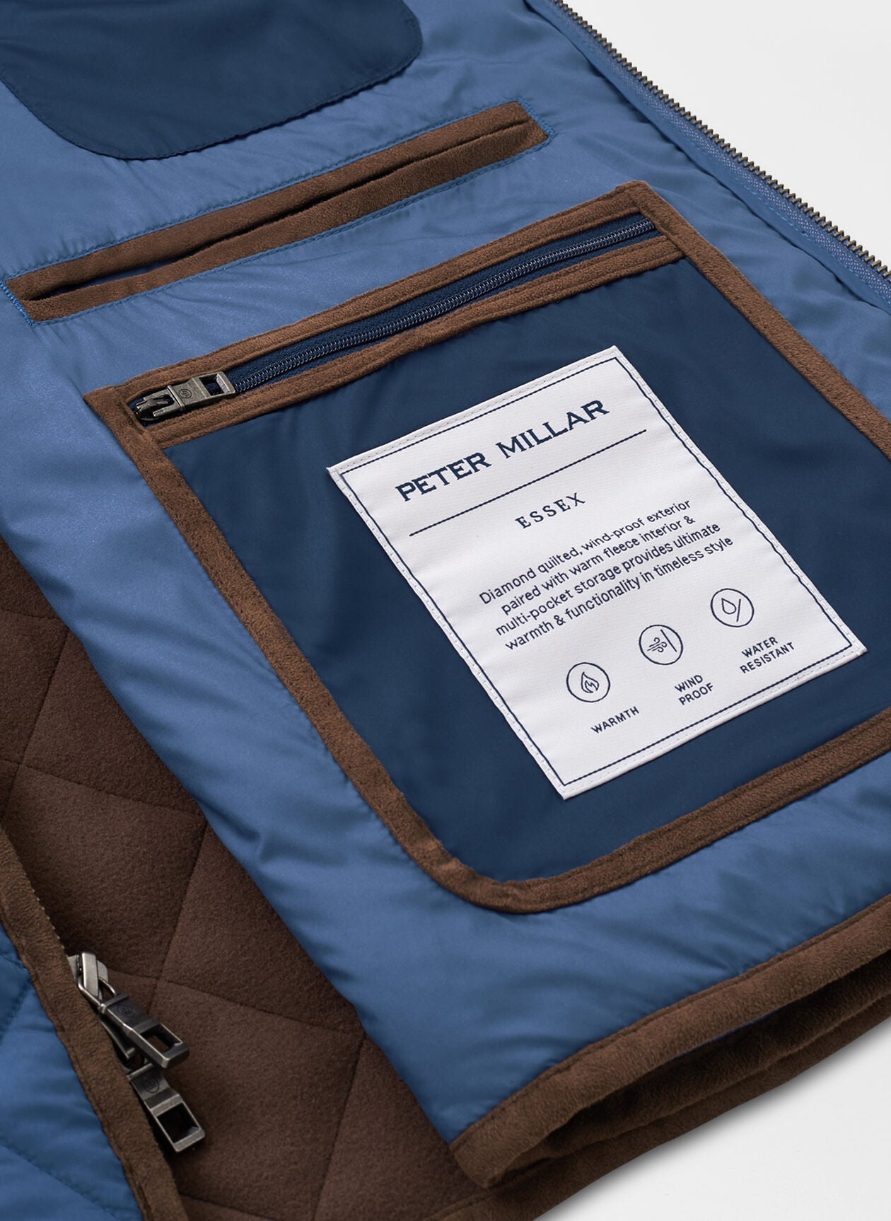 Peter Millar Essex Quilted Travel Vest
