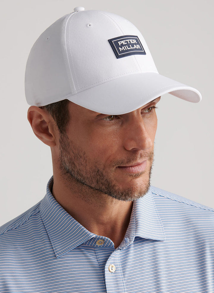 Peter Millar Pursuit Performance Stacked Logo Hat