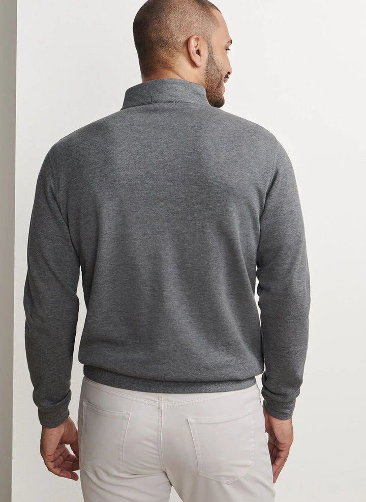 Peter Millar Crown Comfort Pullover Charcoal MF25K49