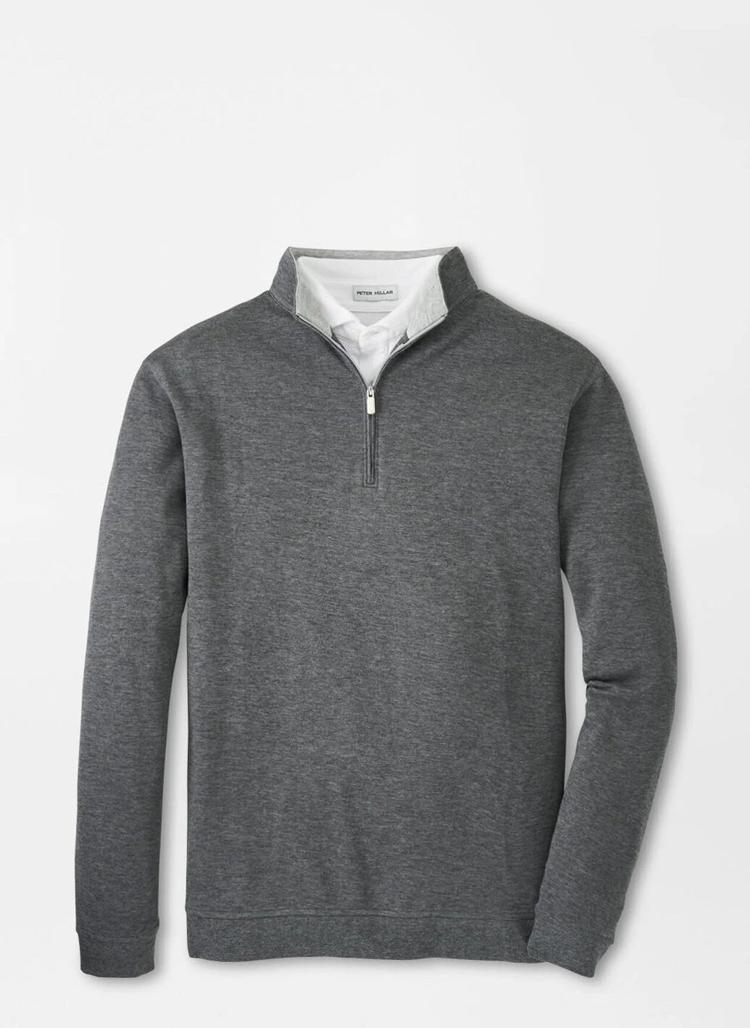 Peter Millar Crown Comfort Pullover Charcoal MF25K49