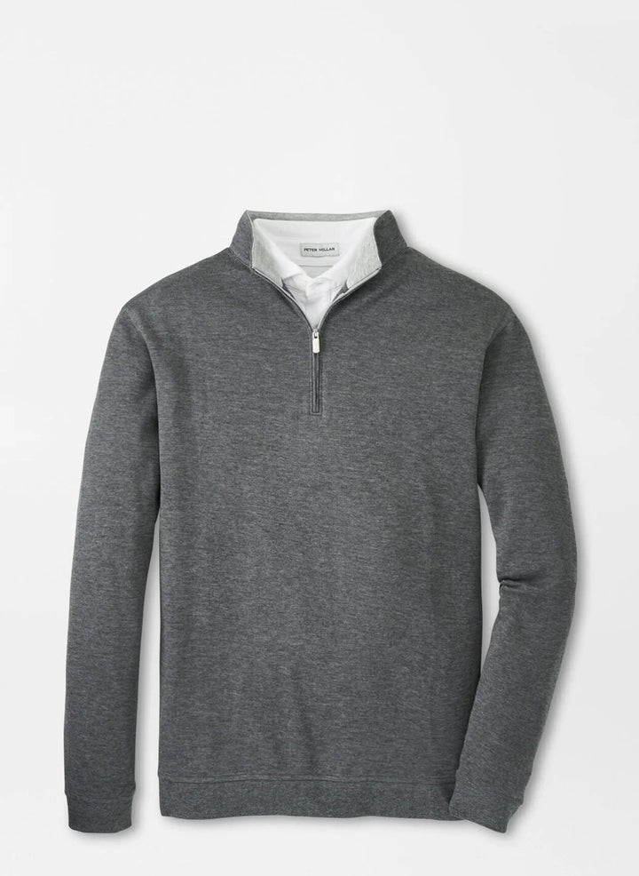 Peter Millar Crown Comfort Pullover Charcoal MF25K49