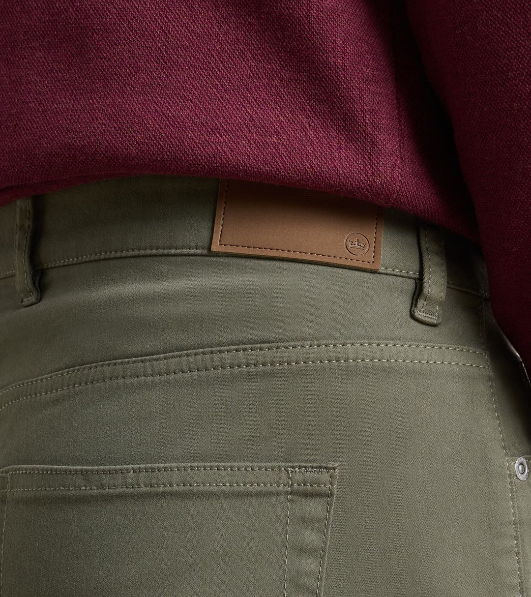 Signature Sateen Five-Pocket Pant