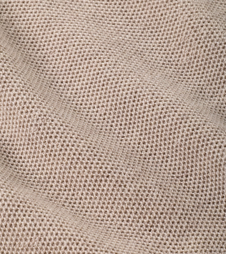 Autumn Crest Honeycomb Crewneck Sweater
