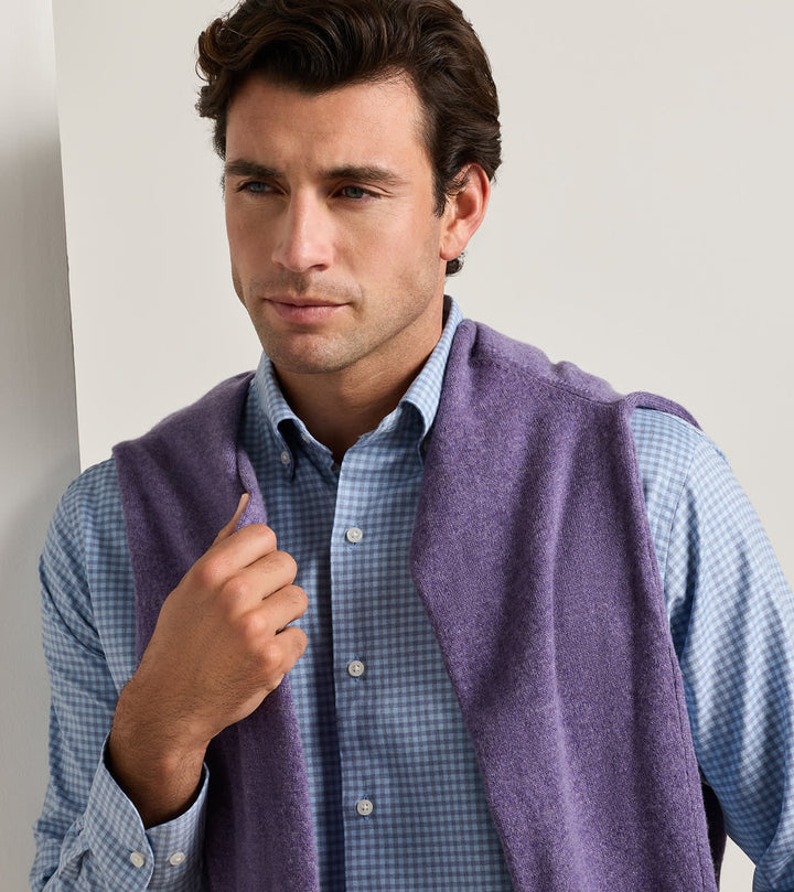 Liam Crown Soft Twill Sport Shirt