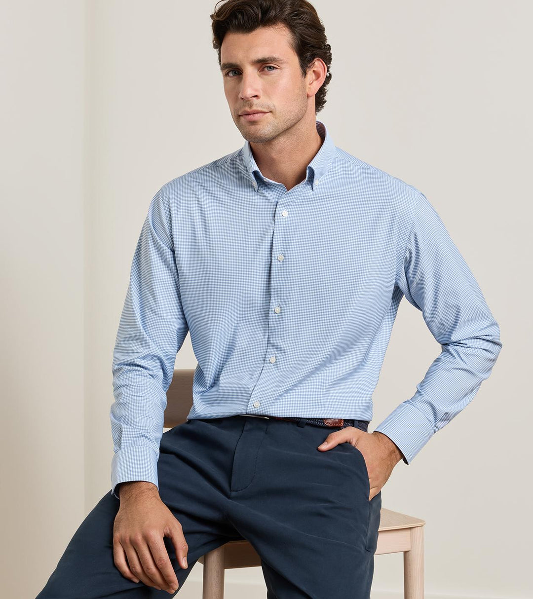 Leo Performance Twill Sport Shirt