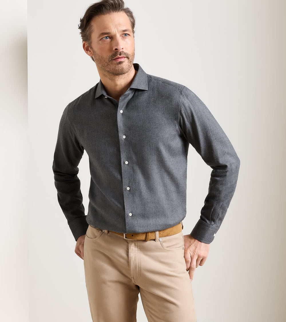 Brixen Italian Flannel Sport Shirt